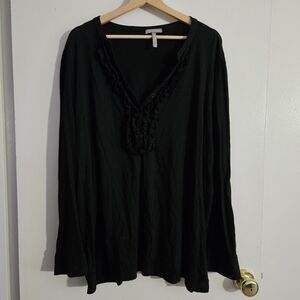 SIZE 3X OLD NAVY Black Long Sleeve Shirt